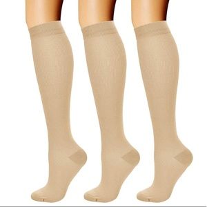 Nude Compression Socks
